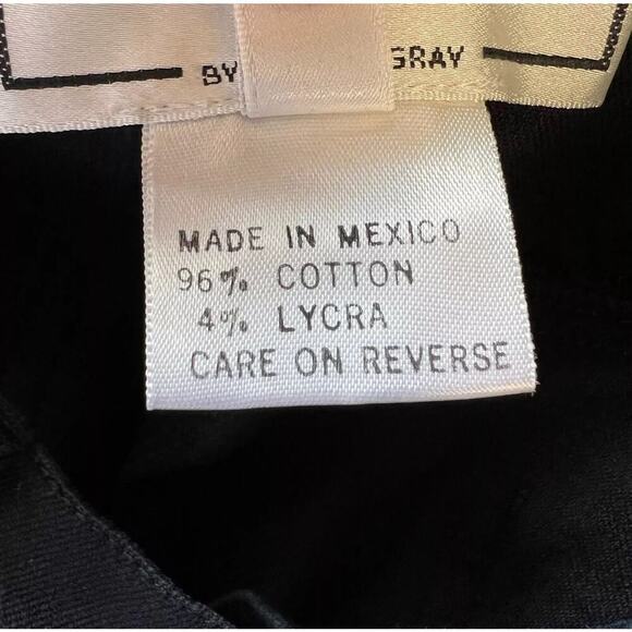 St. John Sport by Marie Gray Women’s Black Straight Trouser Size 6 - Picture 4 of 5